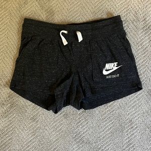 Nike shorts in dark grey